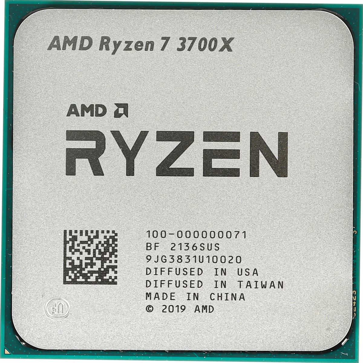 Процессор AMD Ryzen 7 3700X, AM4,  OEM [100-000000071]